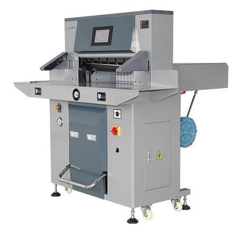 Máquina de Corte de Papel Hidráulica con Control Programable y Pantalla Táctil JDS 670RTS