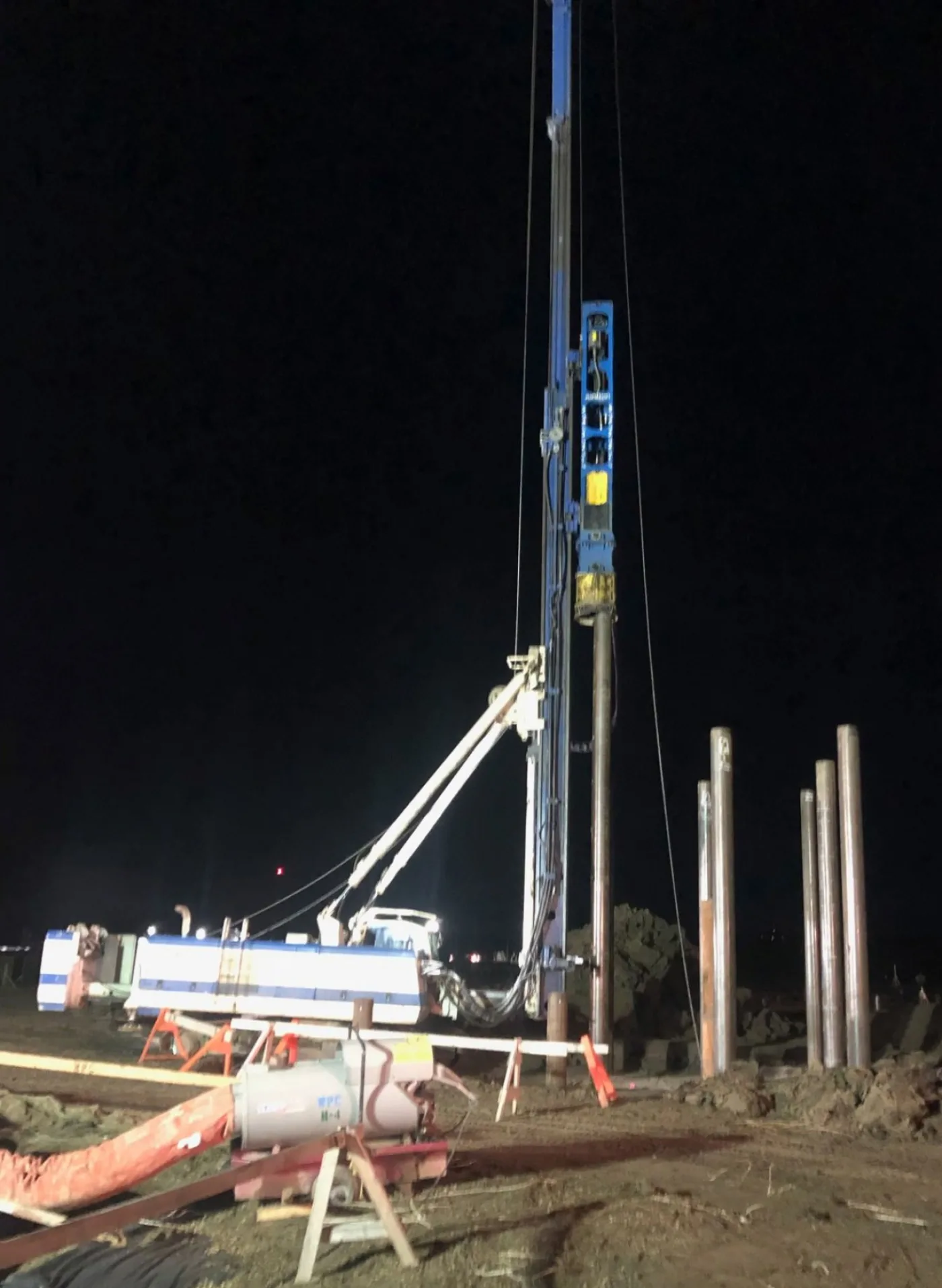 Enteco E7060 Hammer Piling Rig - 4