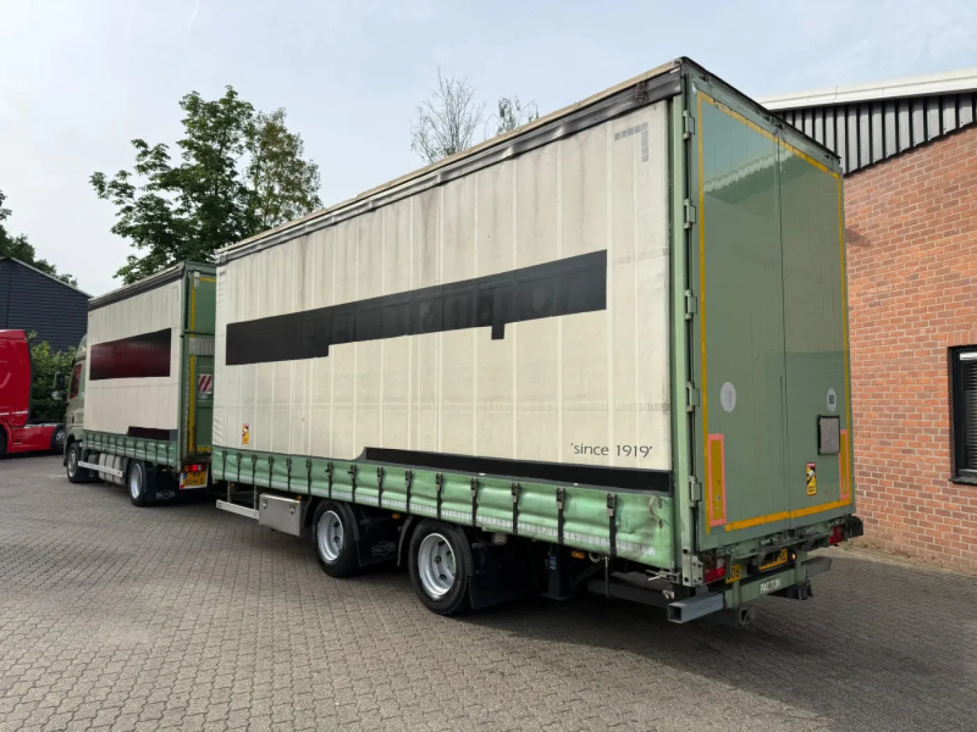 DAF CF 370 Mega Volume Combi Dhollandia 2000KG Pacton Trailer with Sliding Roof NL Truck APK/TÜV 12/24/2026 - 5