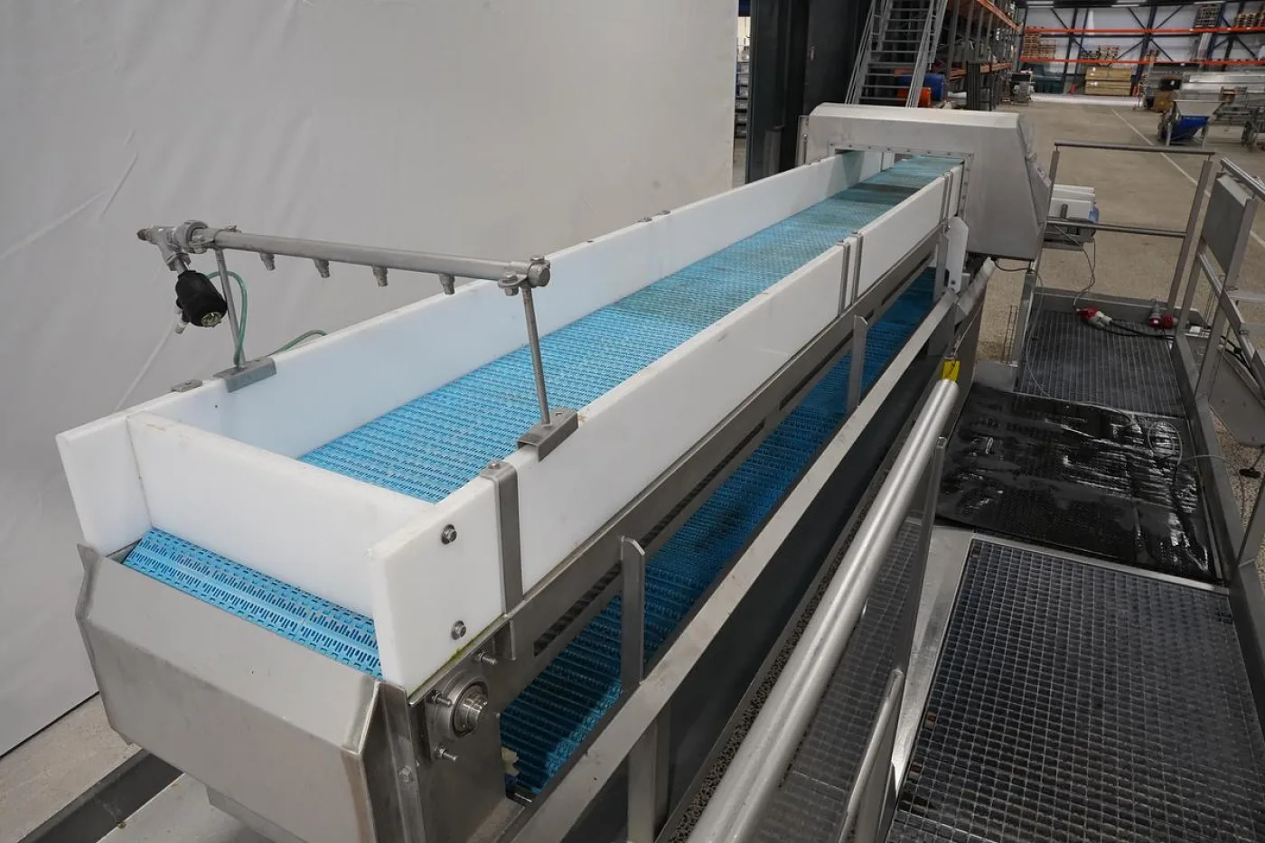 2009 Loma/Boldt transportband met metaaldetector op bordes - 8