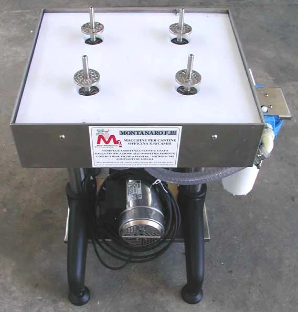 STAINLESS STEEL SEMIAUTOMATIC RINSER MODEL “PT2” WITH PUMP NEW MACHINE