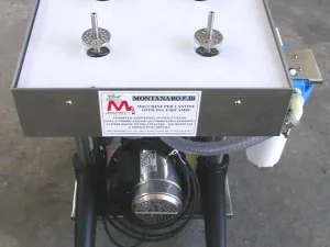 STAINLESS STEEL SEMIAUTOMATIC RINSER MODEL “PT2” WITH PUMP NEW MACHINE