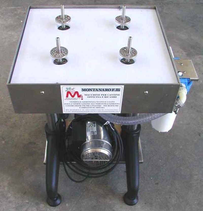 STAINLESS STEEL SEMIAUTOMATIC RINSER MODEL “PT2” WITH PUMP NEW MACHINE