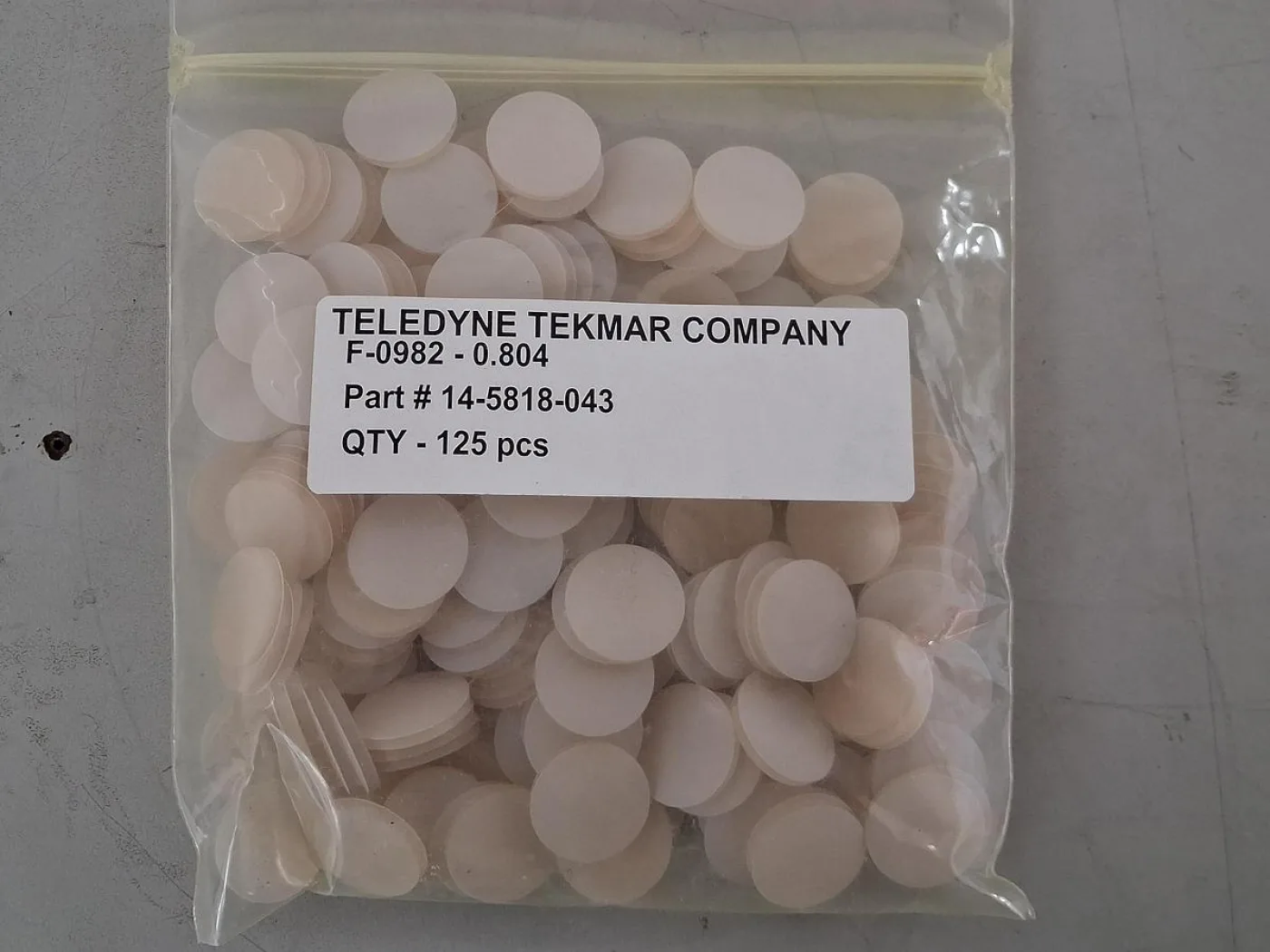 Teledyne Tekmar 14-5818-043 PTFE Filters (125 pcs) - 2