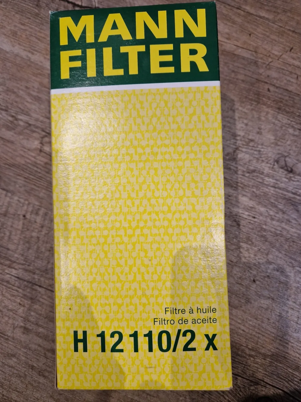 Mann Oil Filter H 12 110/2X