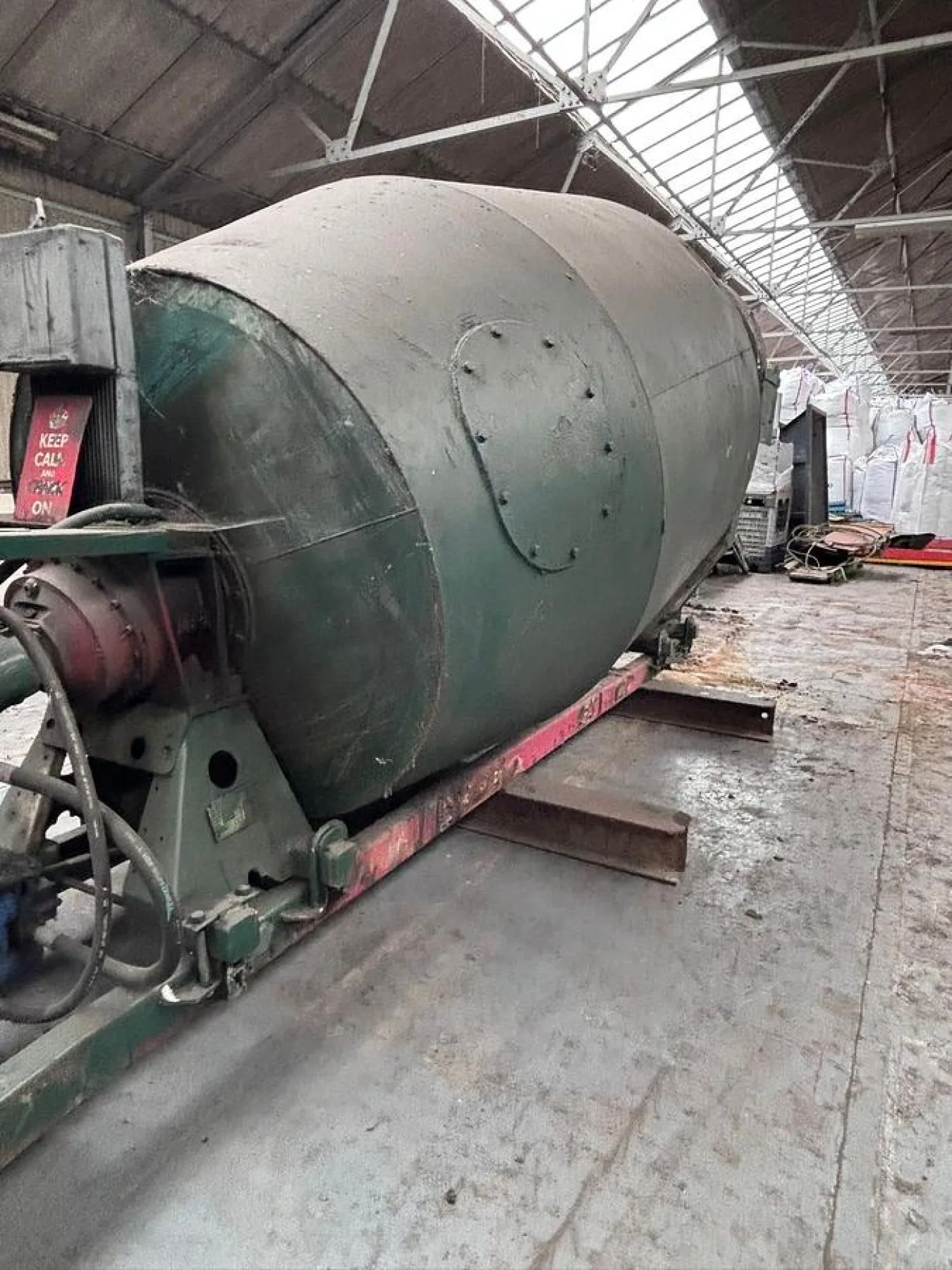 Large Electric Drive Yard Mixer - 5