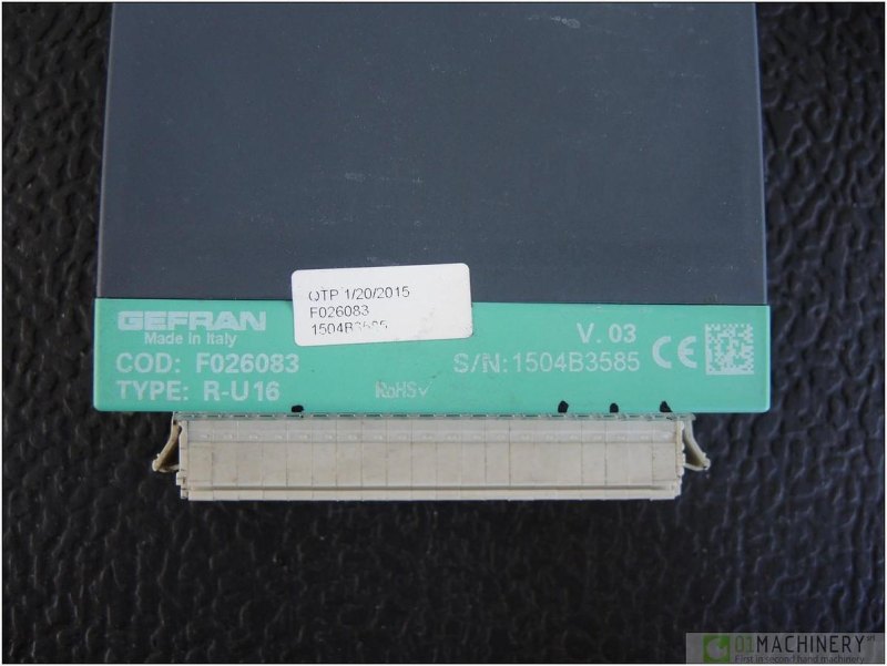 2015 GEFRAN R-U16 AI2722