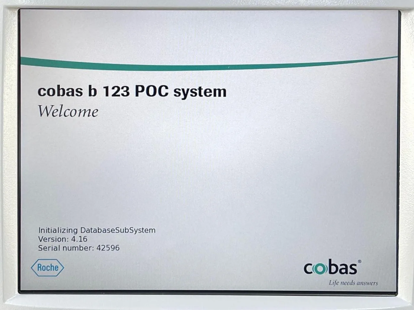 Roche Cobas b 123 (4) POC system YOM: 2020 - 5