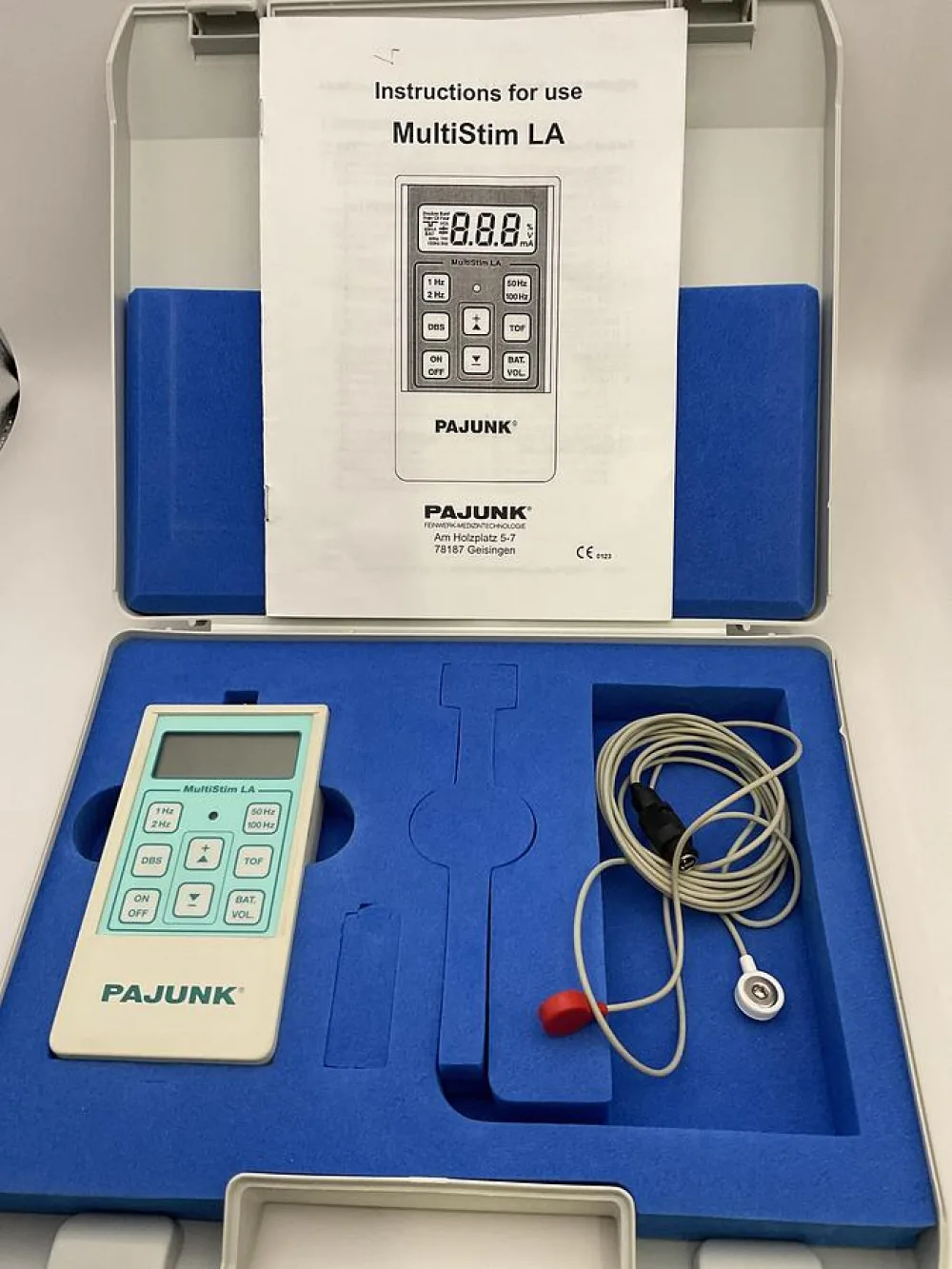 Pajunk Multistim Sensor Nerve Stimulator Multistim LA