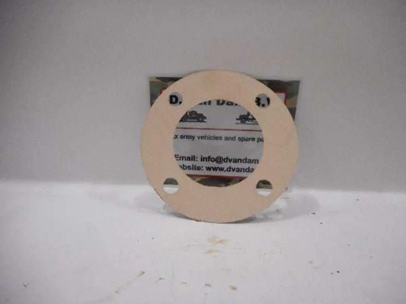 Pakking flens ventilator/riemschijf - 1
