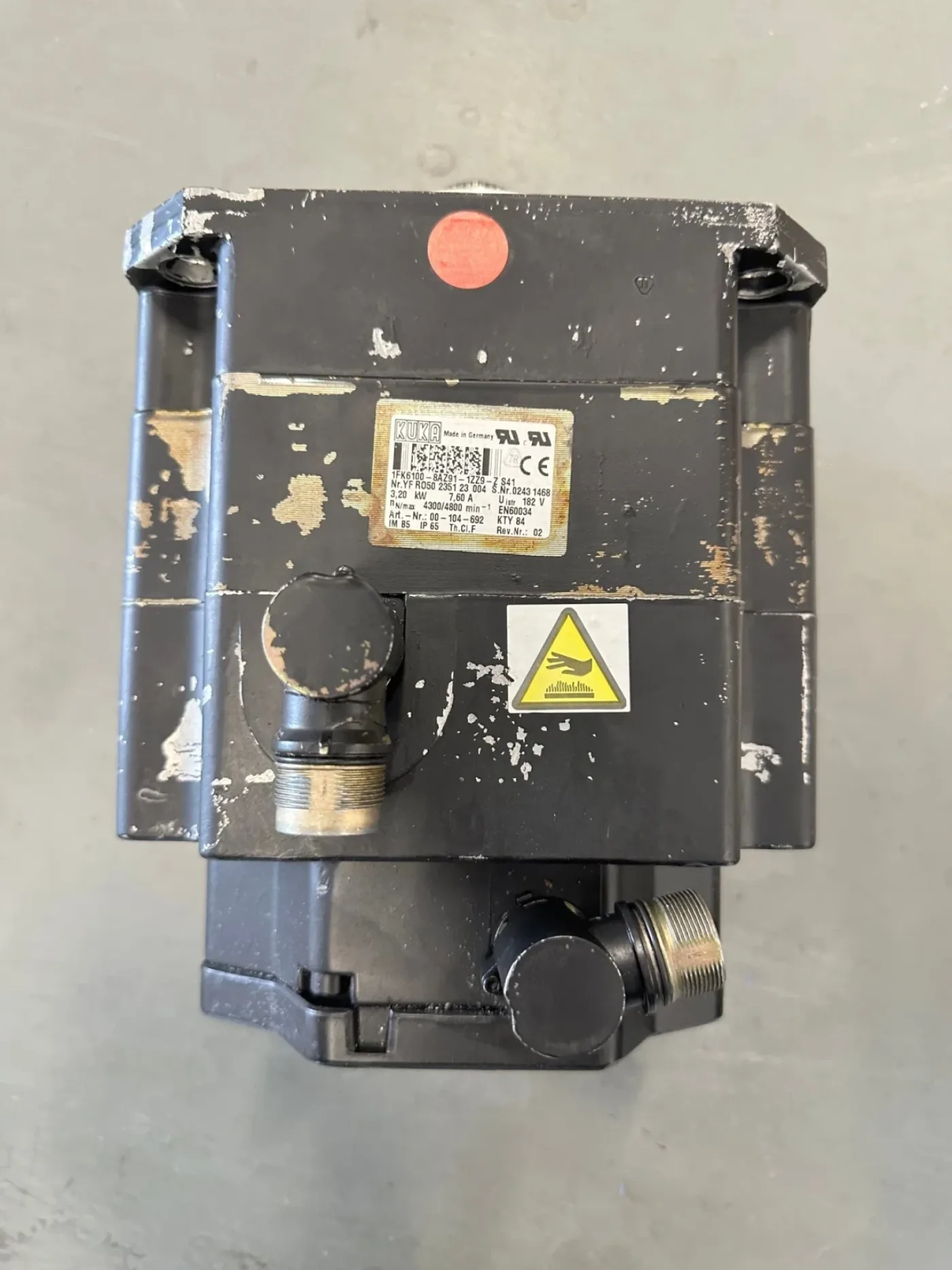 Kuka Servomotor 1FK6100-8AZ91-1ZZ9-Z541 - 3