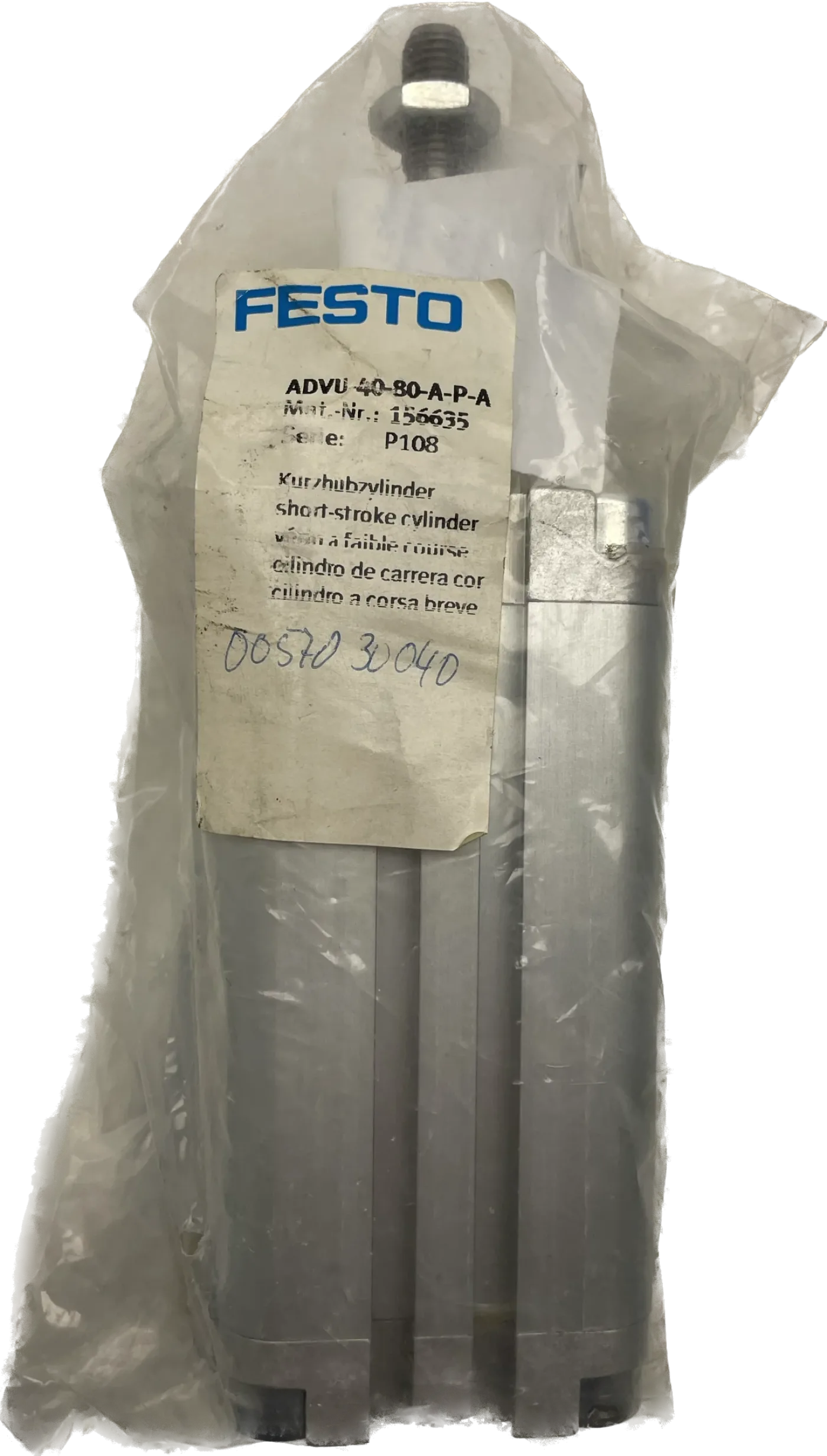 Festo Kompaktzylinder ADVU-40-80-A-P-A - 2