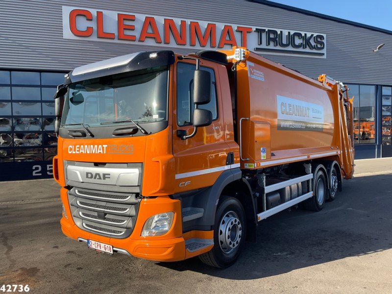 DAF FAN CF 340 Terberg RosRoca 23m³ + AE weegsysteem