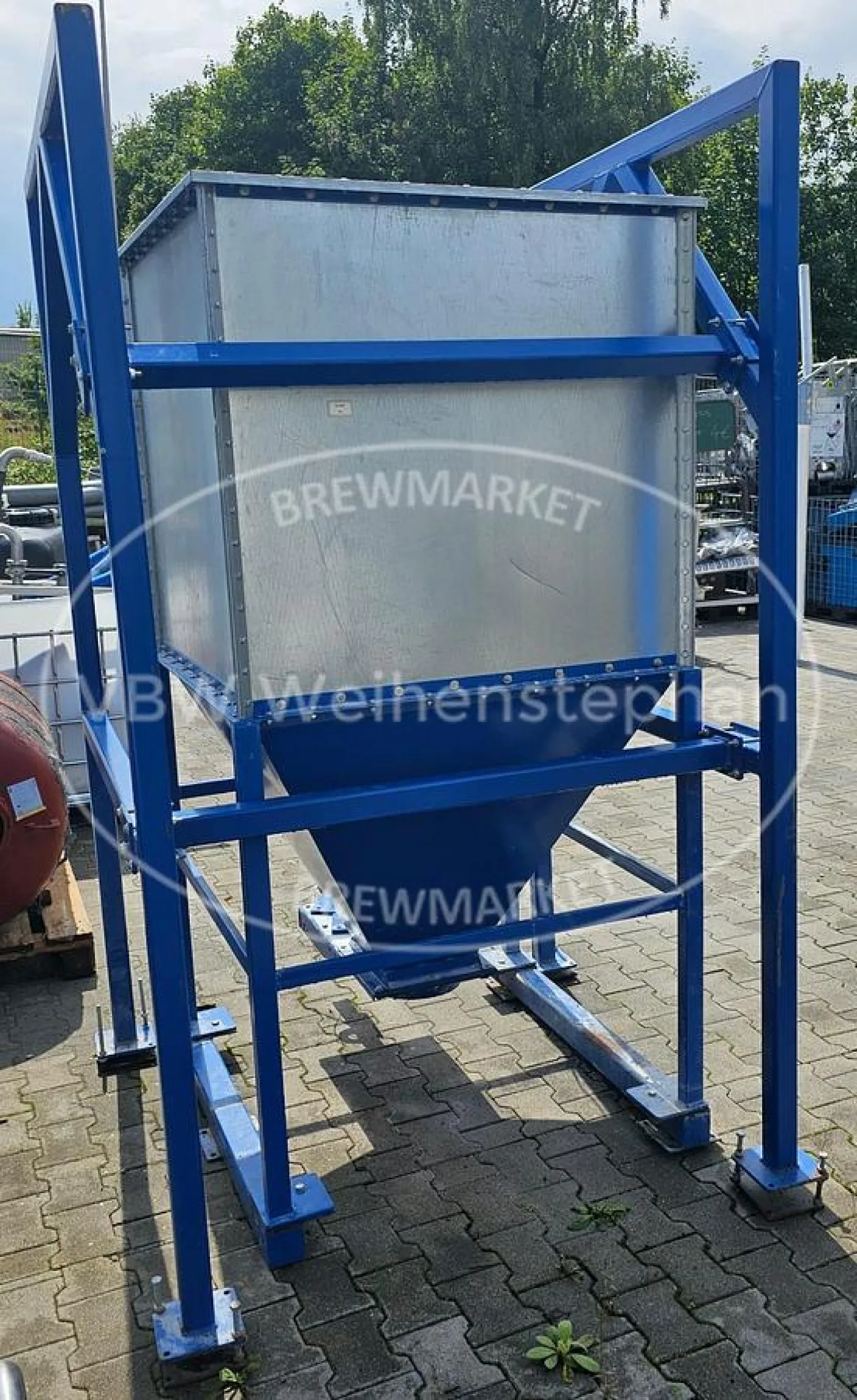 Malt milling plant with bunker - 8