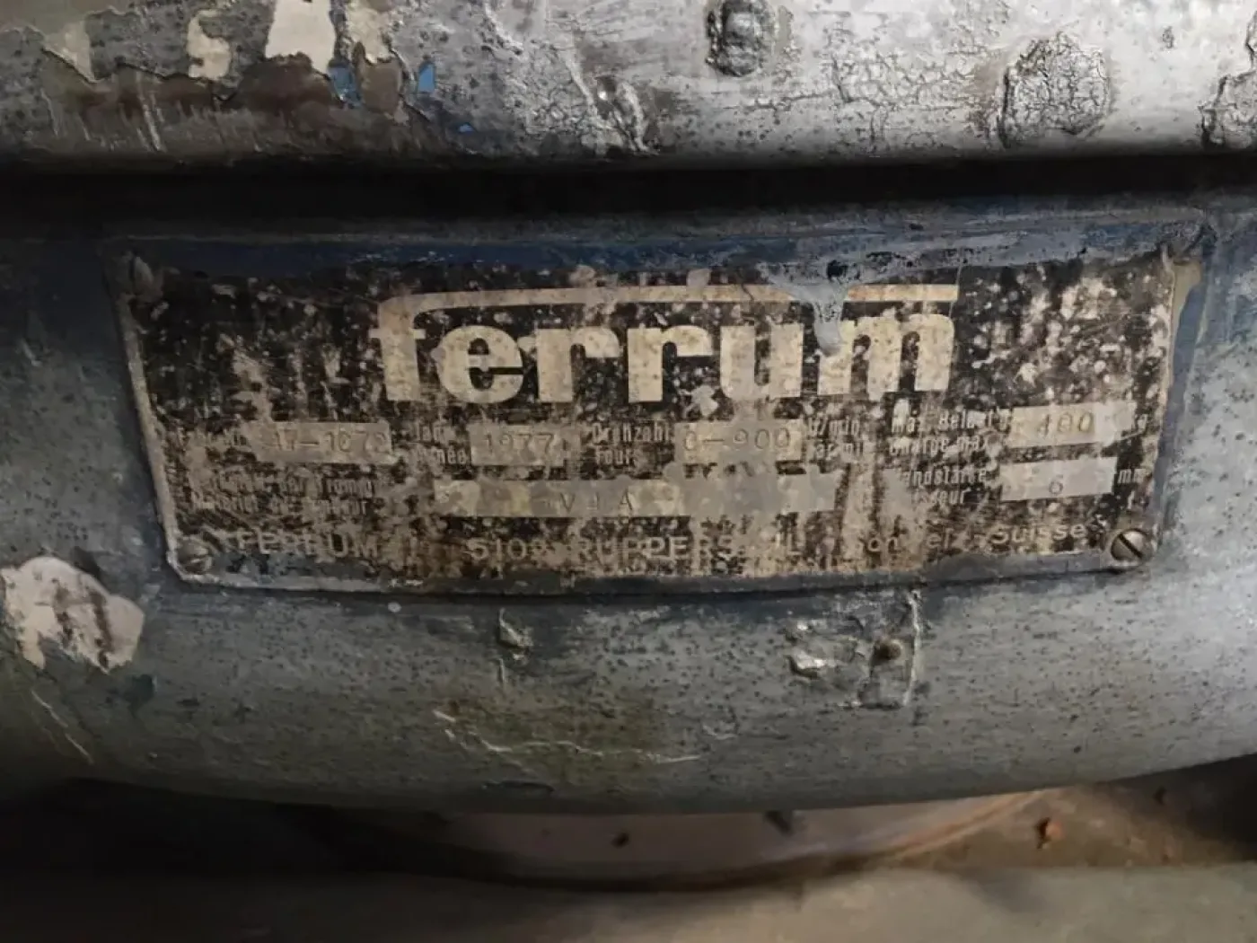 USED FERRUM 1250 CENTRIFUGE - 6