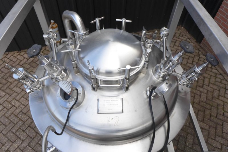 De Rijk RVS 1000 Ltr - Stirring vessel