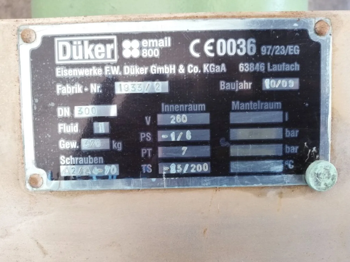 Düker GmbH & Co KGaA Thaletec DN300x3600 - Distillation - 6