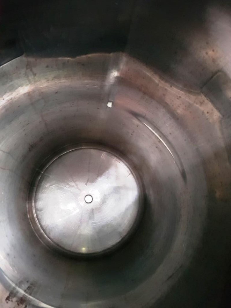 SERBATOIO CARRELLATO IN ACCIAIO INOX – DE JONG – MOD. H082
