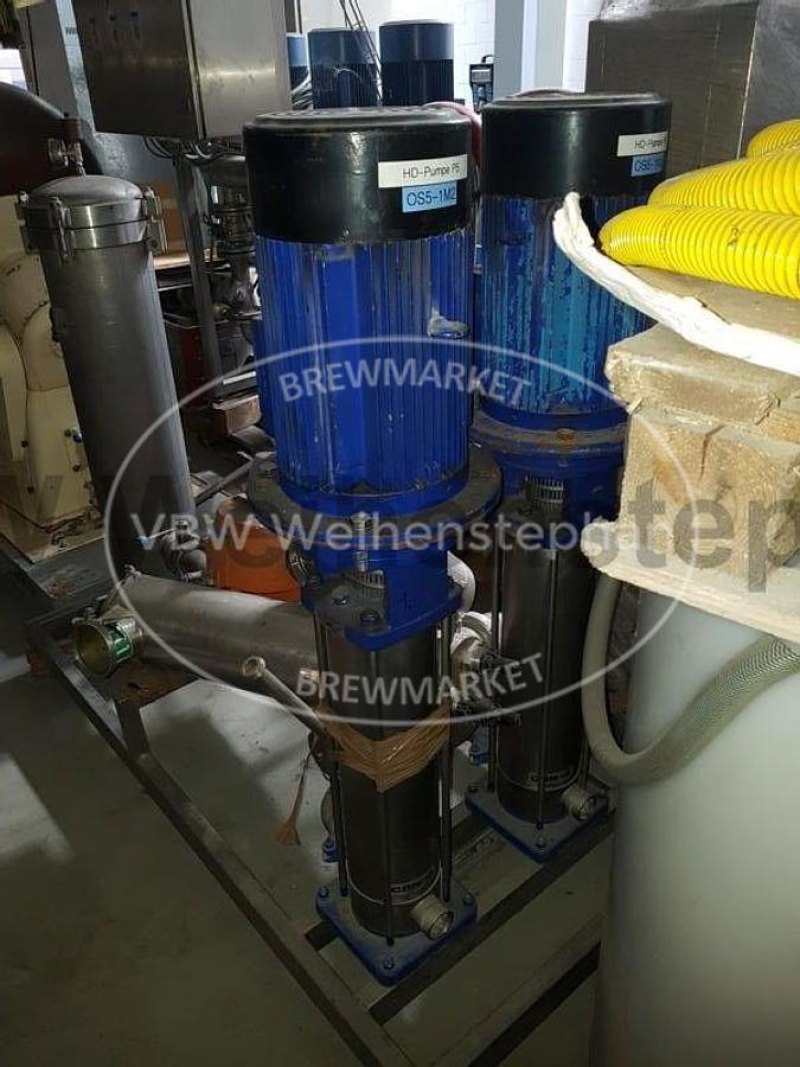 Pressure booster unit