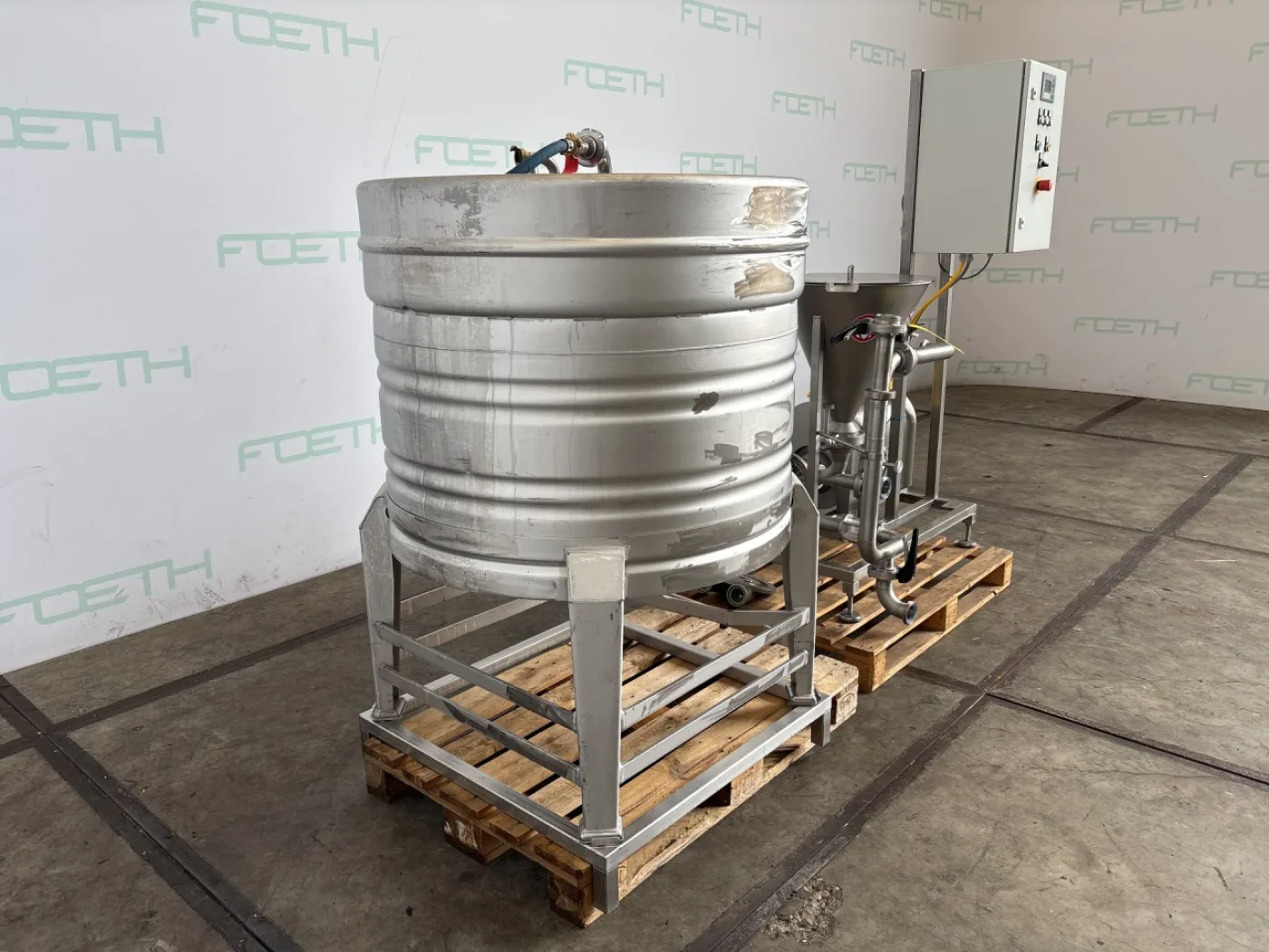 Fristam PE 03 20f Powder mixer - Inline mixer - 2