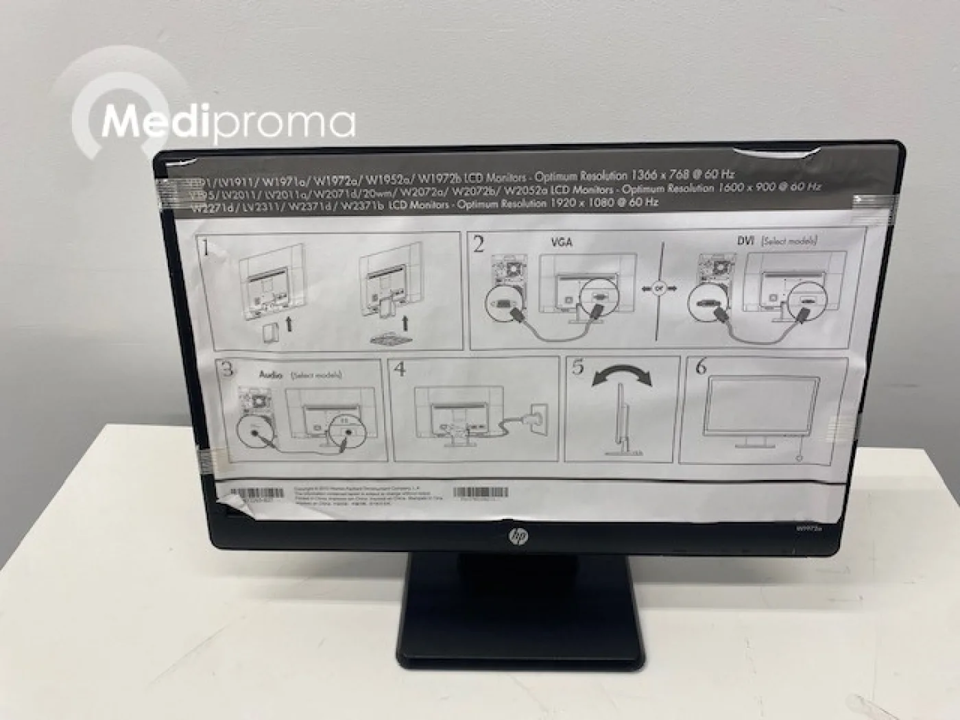 HP W1972a Monitor - 1