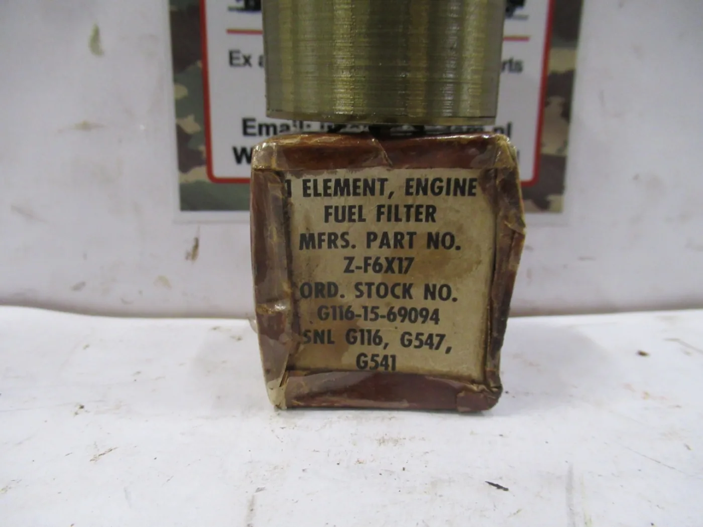 Benzinefilterelement G116, G547, G541 (NOS) - 1
