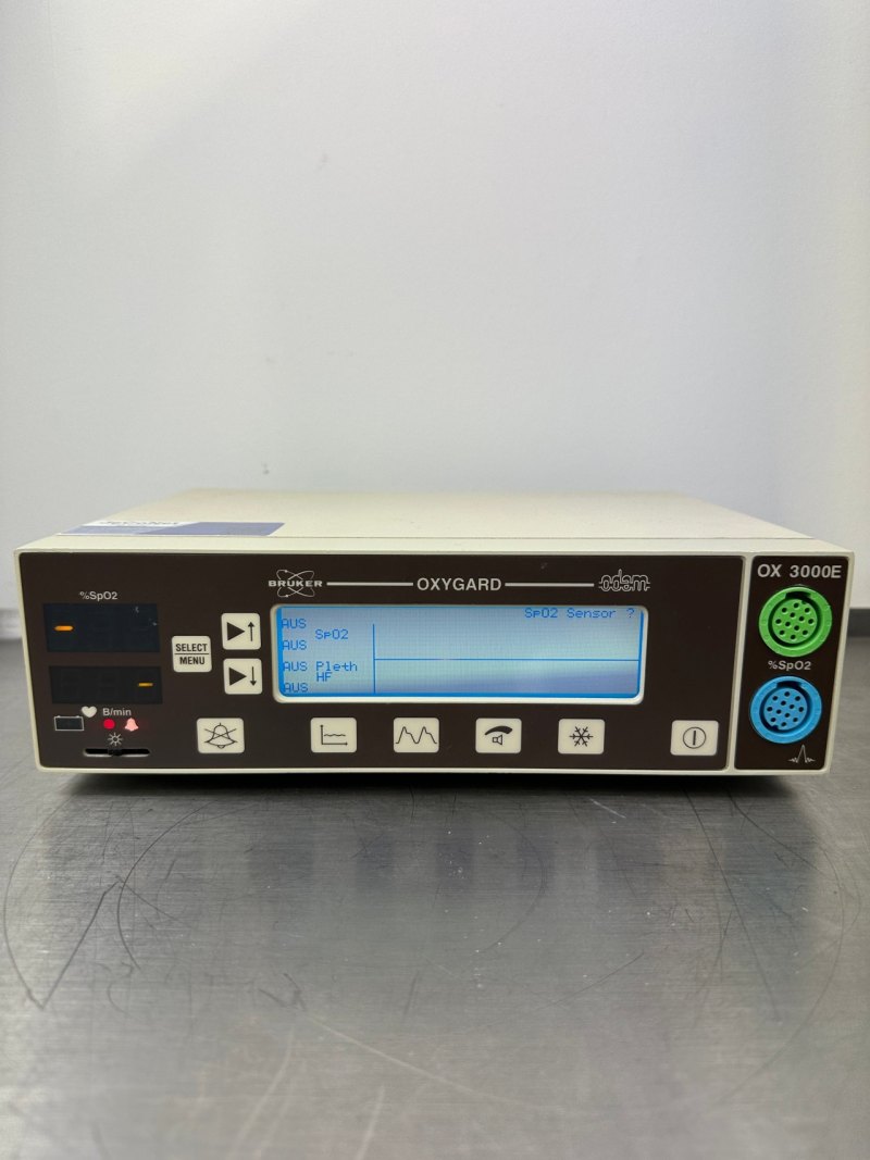 Bruker Oxygard OX 3000E Model: 70750A6 Sauerstoffmonitor