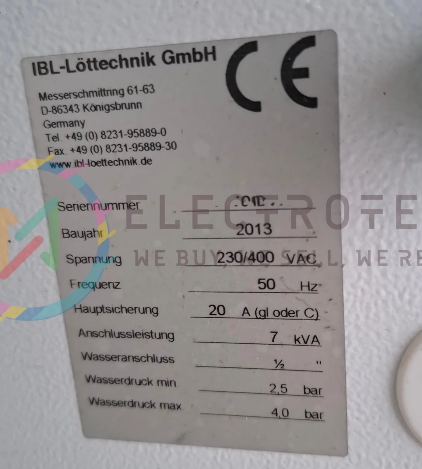 IBL SLC509, vapor phase, vintage 2013 - 4