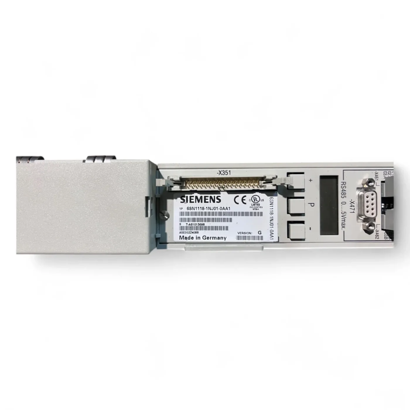 Siemens SIMODRIVE 611 U 1-Achs-Regelung Art.-Nr. 6SN1118-1NJ01-0AA1 + LT-Modul INT. 15A Art.-Nr. 6SN1123-1AA00-0AA1 geeignet f. IMA Maschinen - 2