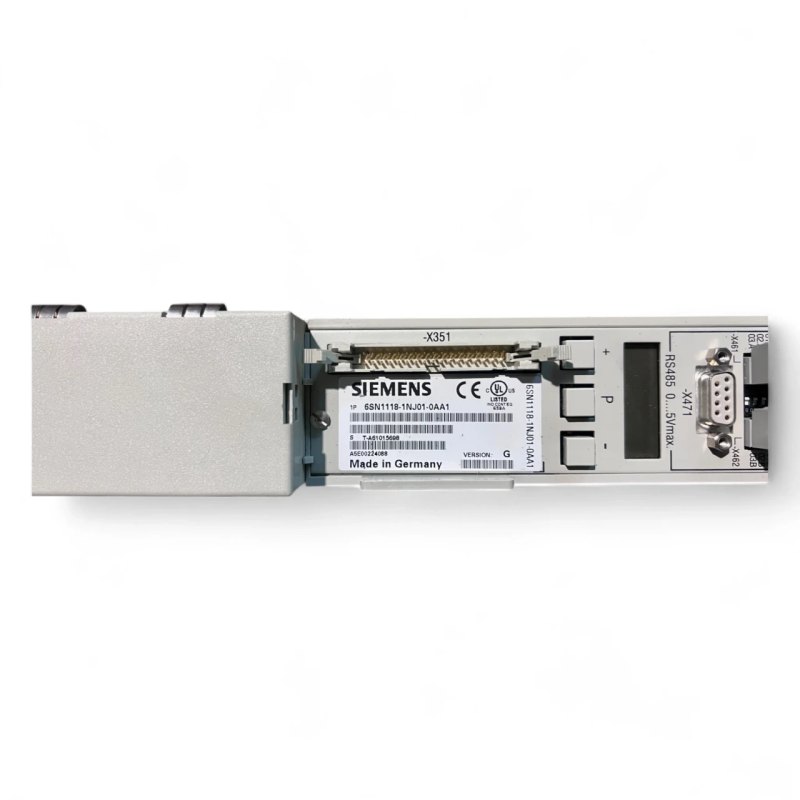 Siemens SIMODRIVE 611 U 1-Achs-Regelung Art.-Nr. 6SN1118-1NJ01-0AA1 + LT-Modul INT. 15A Art.-Nr. 6SN1123-1AA00-0AA1 geeignet f. IMA Maschinen