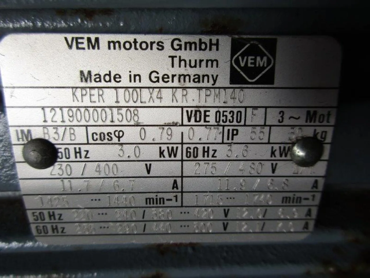 100 LX 4 KR TPM 140 VEM Thurm - 3