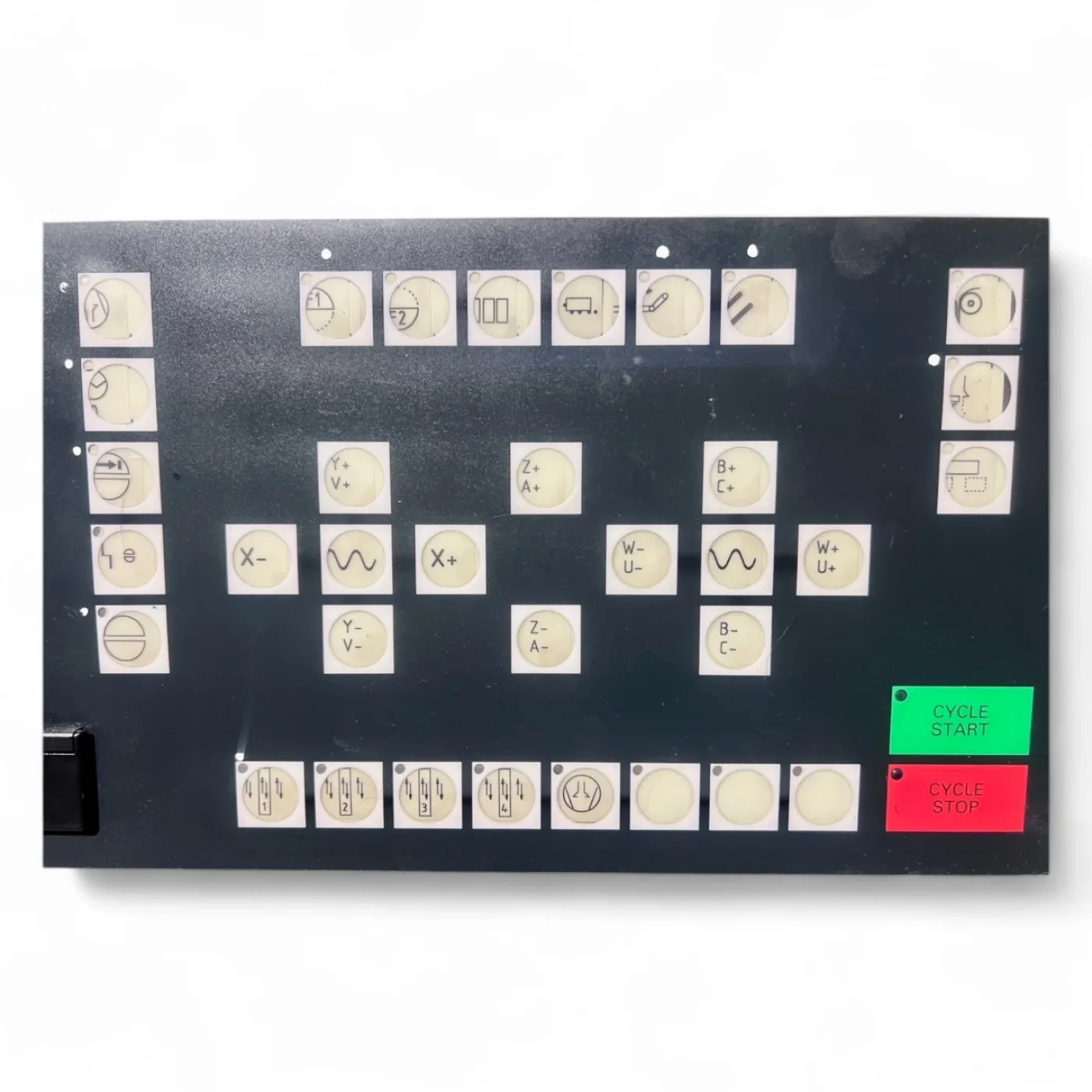 NUM 830M Operator Panel (Bedienfeld Kurzhubtastatur / Keyboard Panel) Original Ersatzteil für IMA CNC-Maschinen mit NUM 1060 Steuerung – Art.-Nr. 207202830M - 5