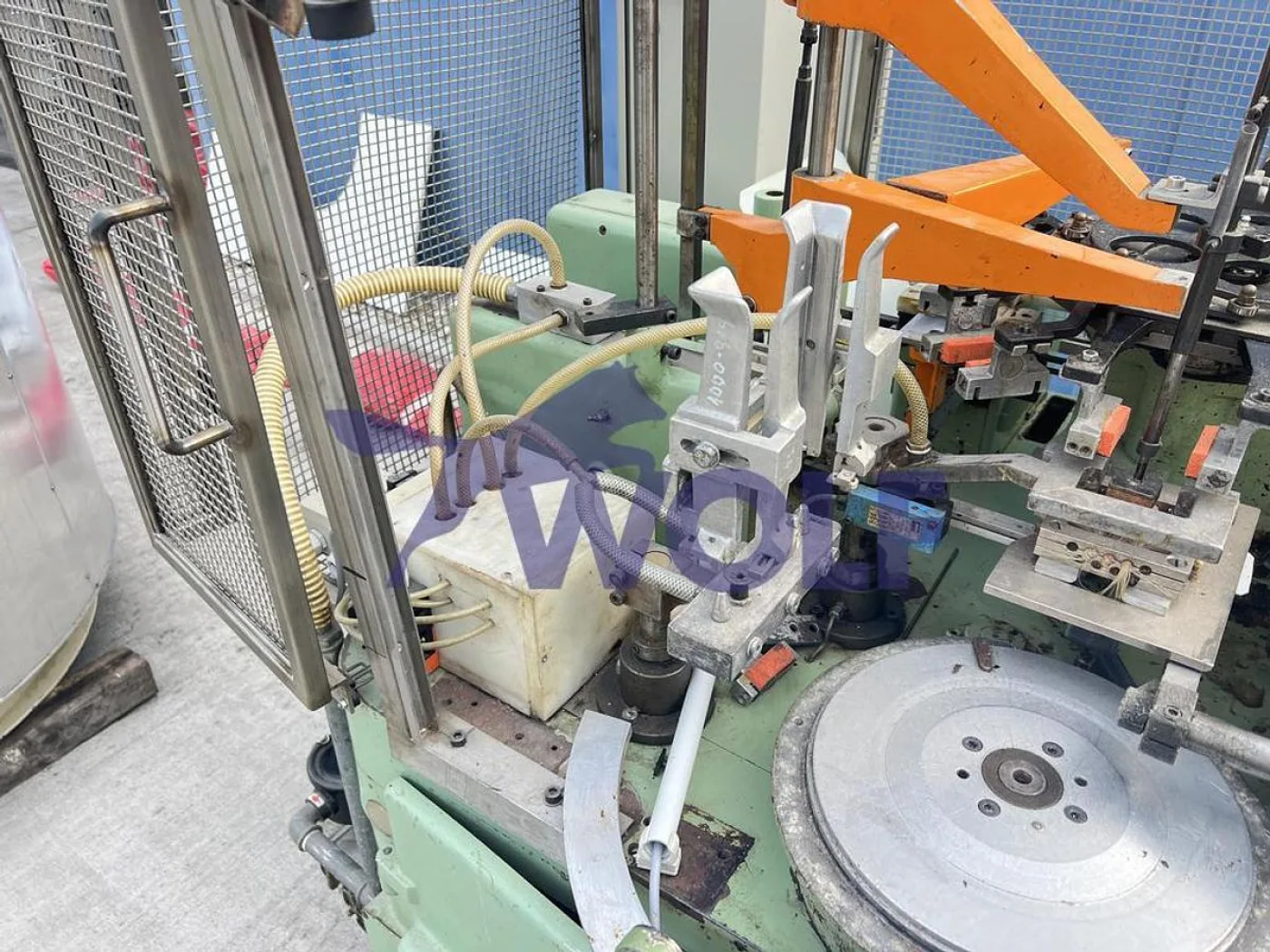 Stannioliermaschine RASCH - Type RU-DC mit Banderolenstation und Vakuumpumpe. - 4