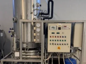 VELO BRAND VACUUM ENRICHMENT CONCENTRATOR, MODEL AES 70, SECOND HAND MACHINE