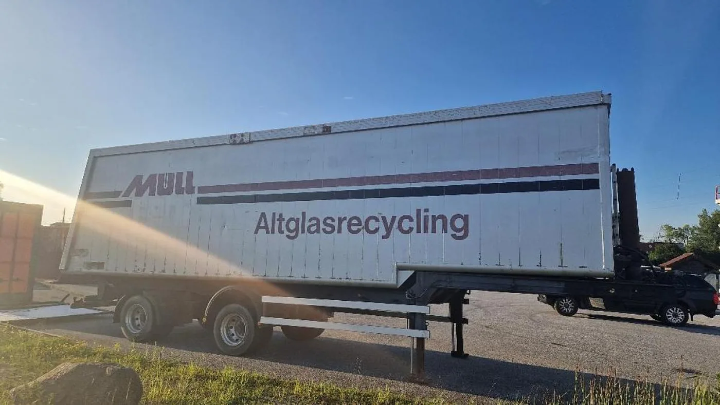 1990 Warneke Alu Kippmulde 2 Achs mit Lenkachse - 8