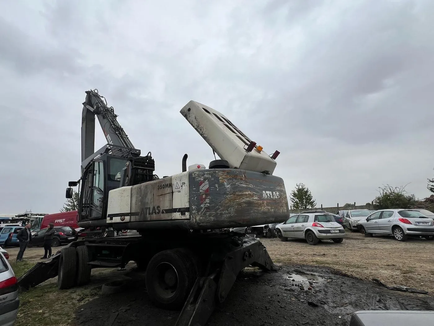 2012 Atlas 350 MH Material Handler - 5