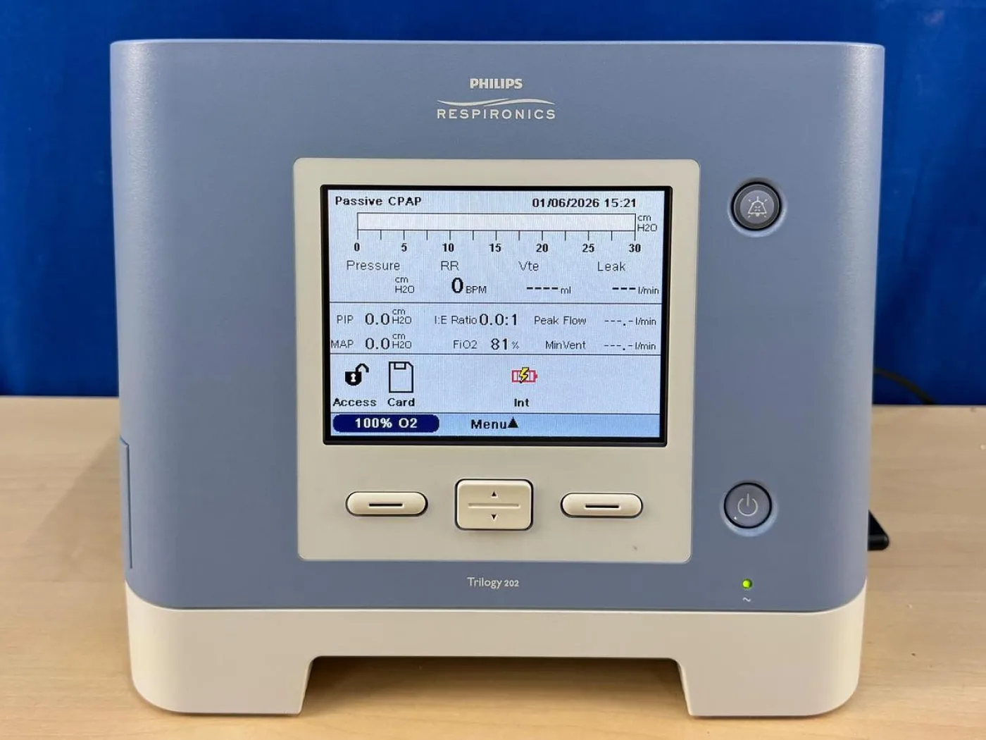 Philips Trilogy 202 Ventilator REF 1040000 YOM: 2020 - 4