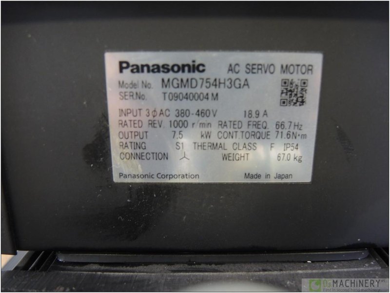 2009 PANASONIC MGMD754H3GA AI2543