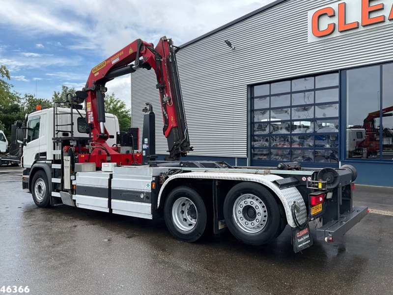 Scania P 340 CNG Euro 6 Palfinger 26 Tonmeter laadkraan Just 255.592 km!