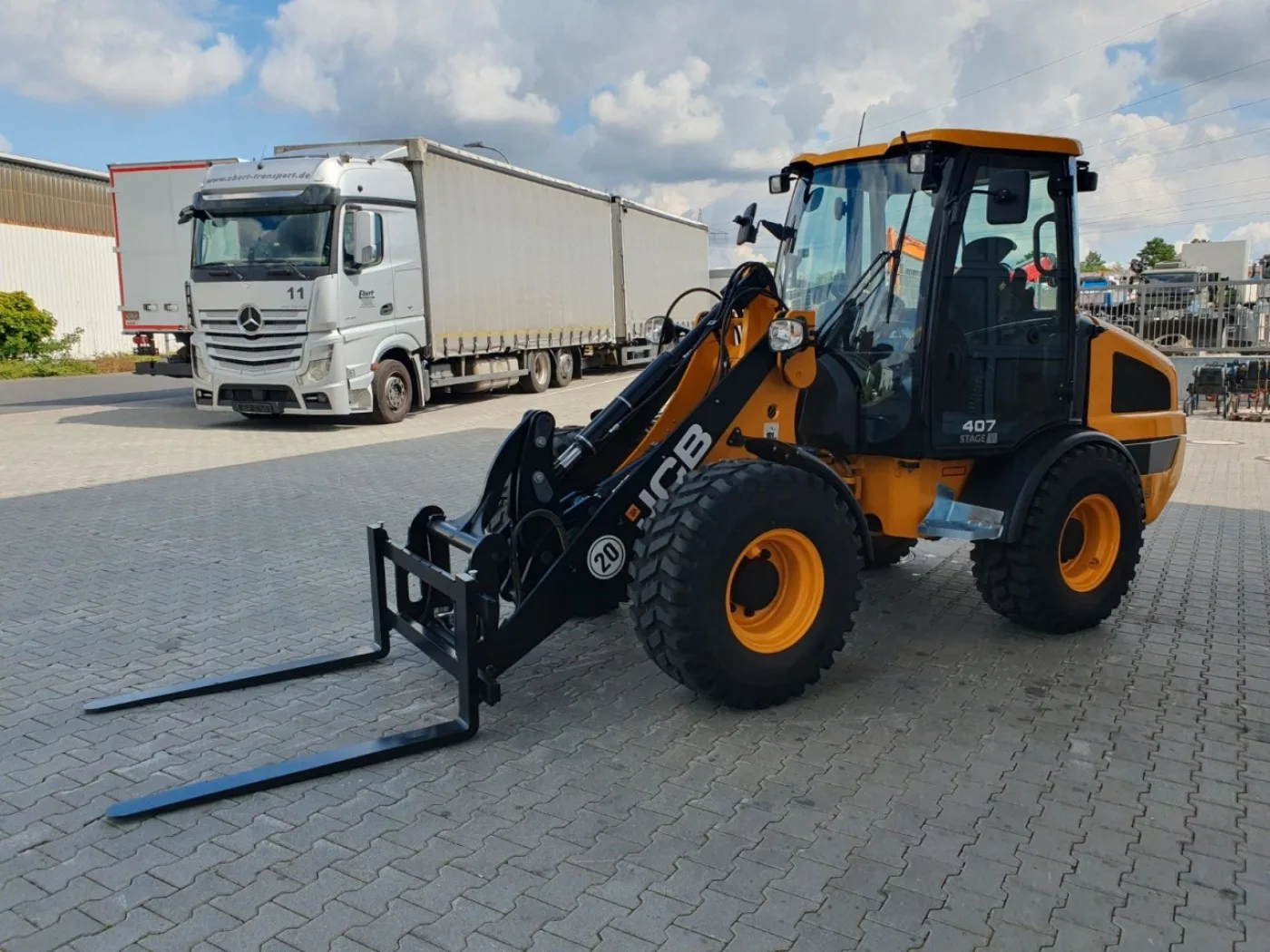 Jcb 407 SV / Neufahrzeug / Gabel - 7