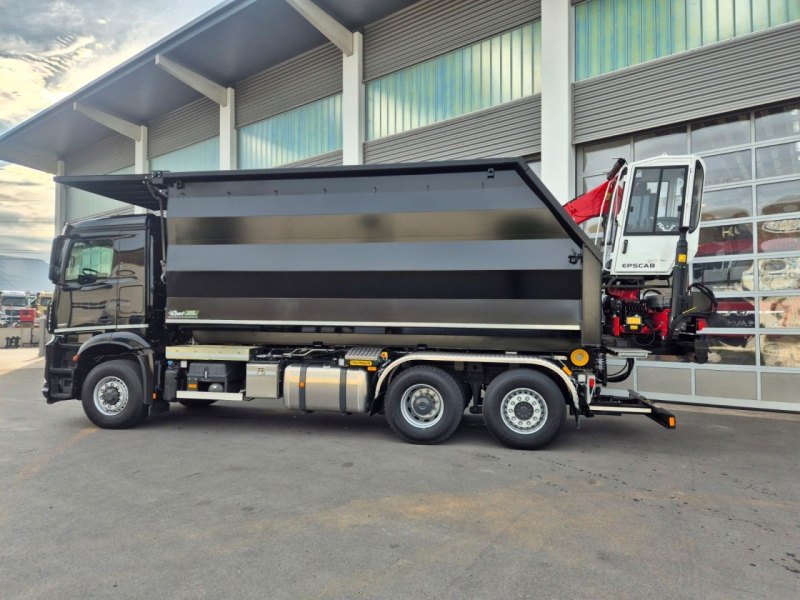Mercedes Benz Arocs 2751 6x2 HAD/ Abroller EBERT Forstbox Q150