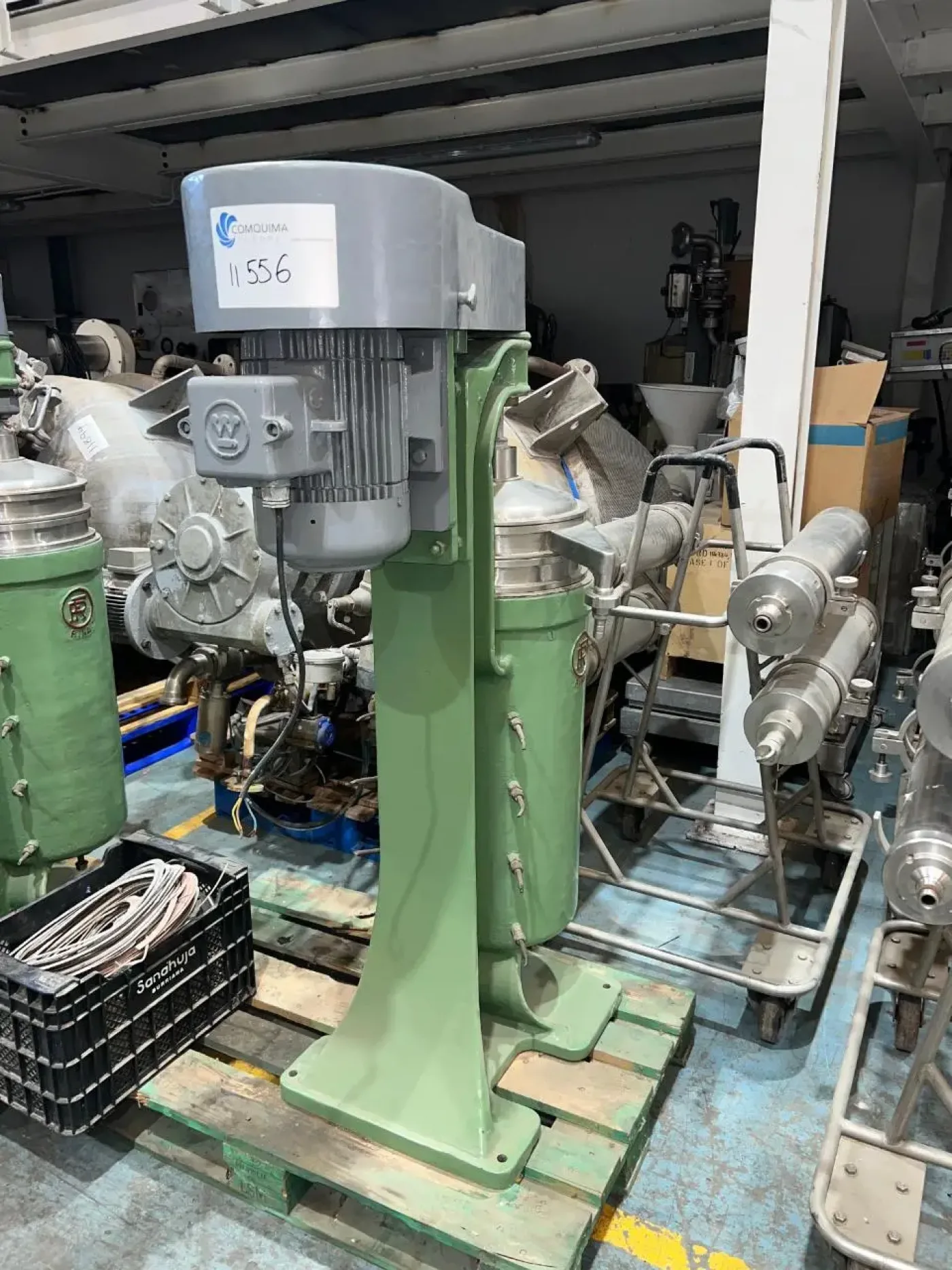 USED RIERA NADEU SP 10C SUPER CLARIFYING CENTRIFUGE - 4