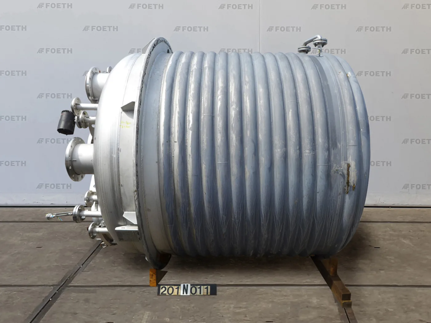 C.M.V.I. 8960 l (reactor body) - Stainless Steel Reactor - 4