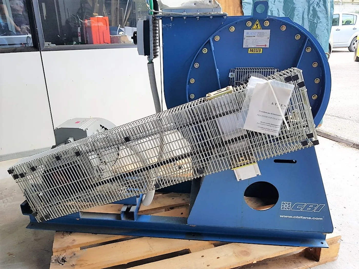 VENTILATORE CENTRIFUGO – CBI – MOD. H (COD. MF-PR-VEN-4) * - 2