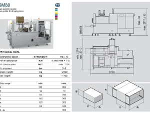 INCARTONATRICE – CAM SM – Mod. SM 80/20