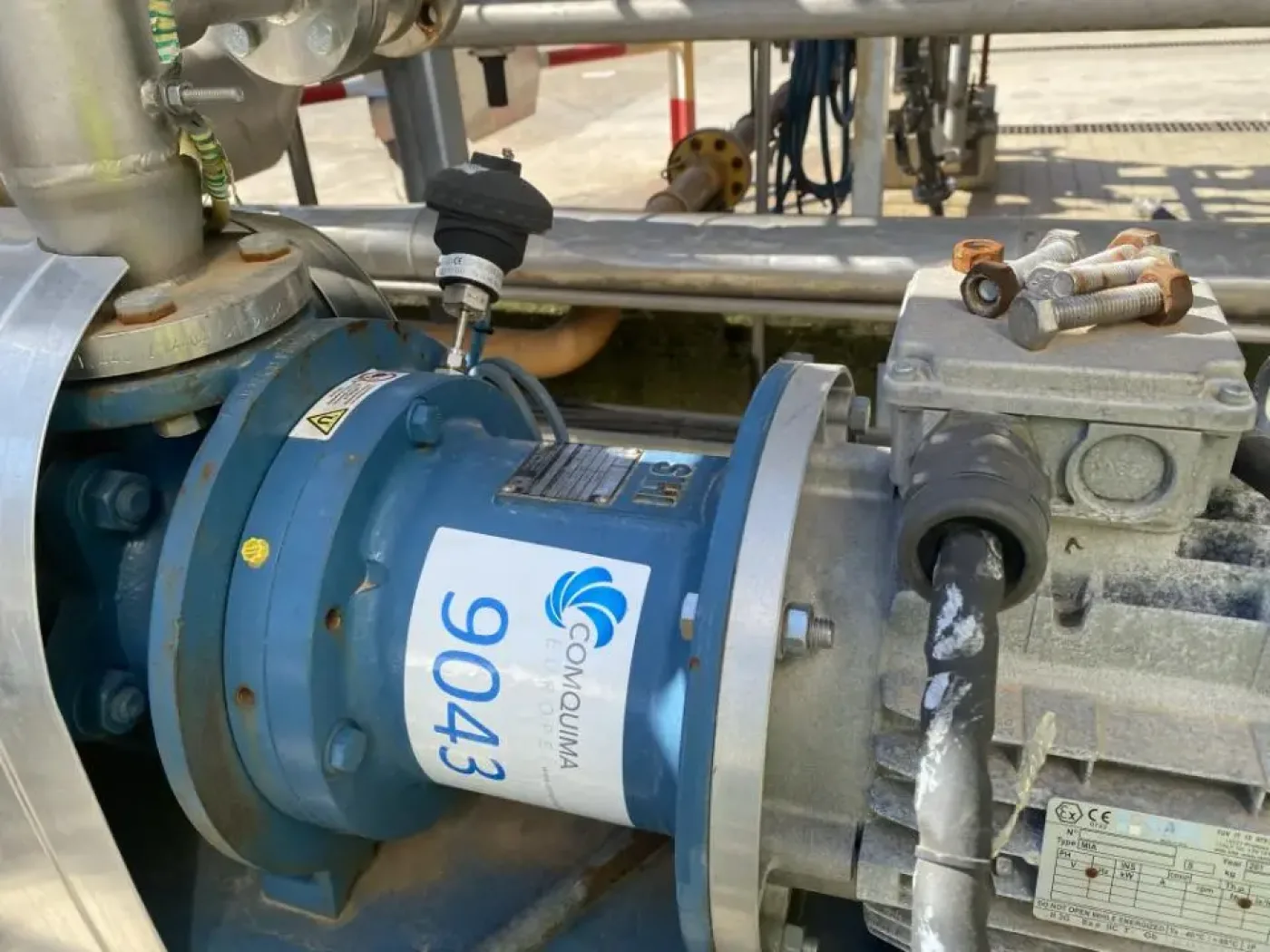 USED STERLING SIHI CEHB 5101-6 AF 4AZ 1A4 N SIDE CHANNEL SELF-PRIMING CENTRIFUGAL PUMP - 2