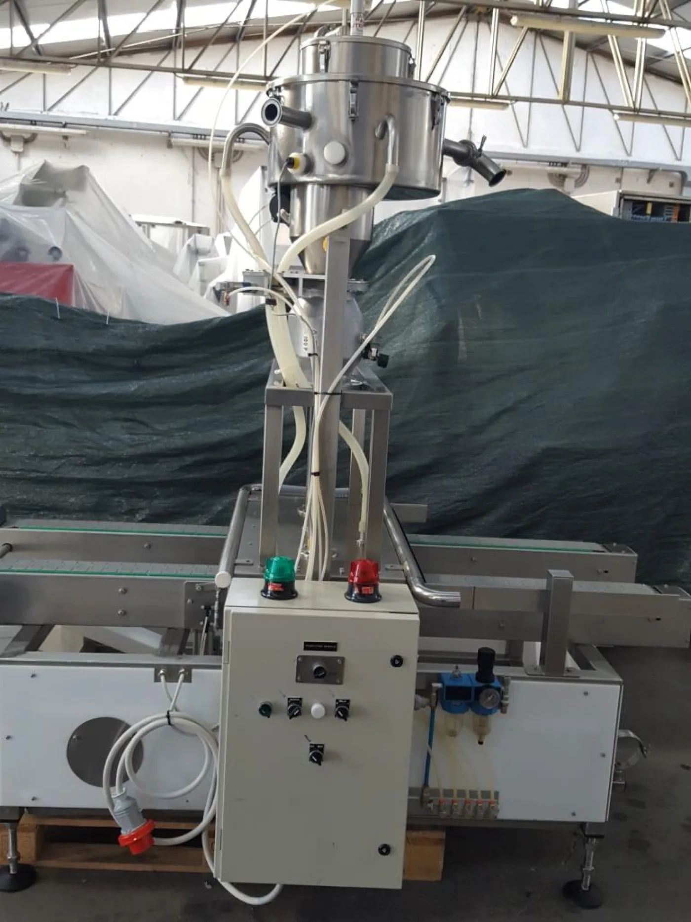 DOSATRICE SEMIAUTOMATICA DI POLVERI IN ARELLE – ICP - 2