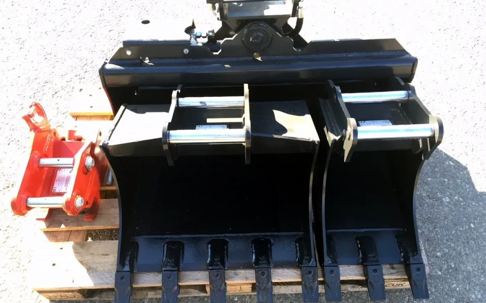 Löffelpaket für 1,5t Bagger