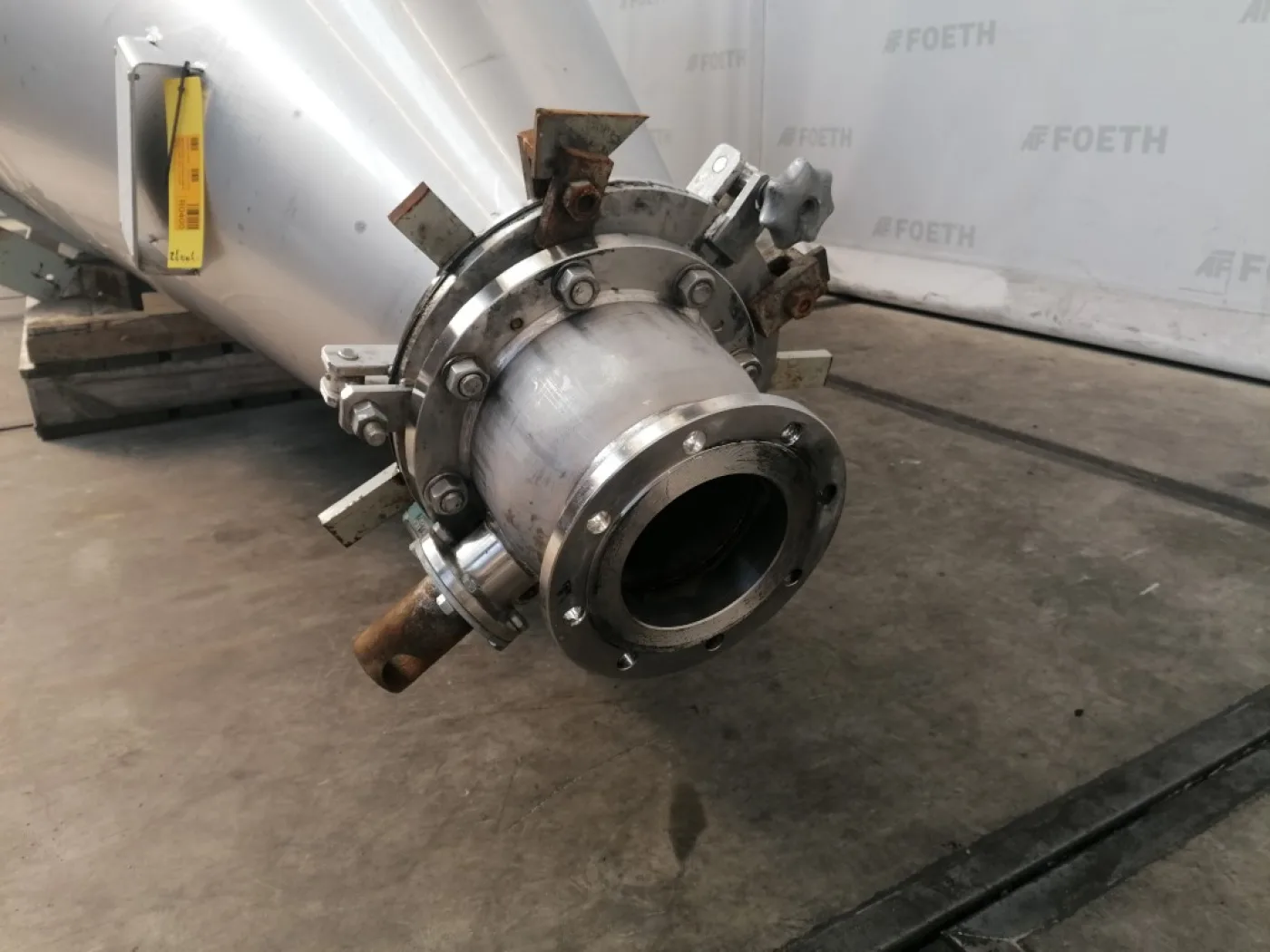 Hosokawa Nauta DBXE-1800 R/S - Conical mixer - 8