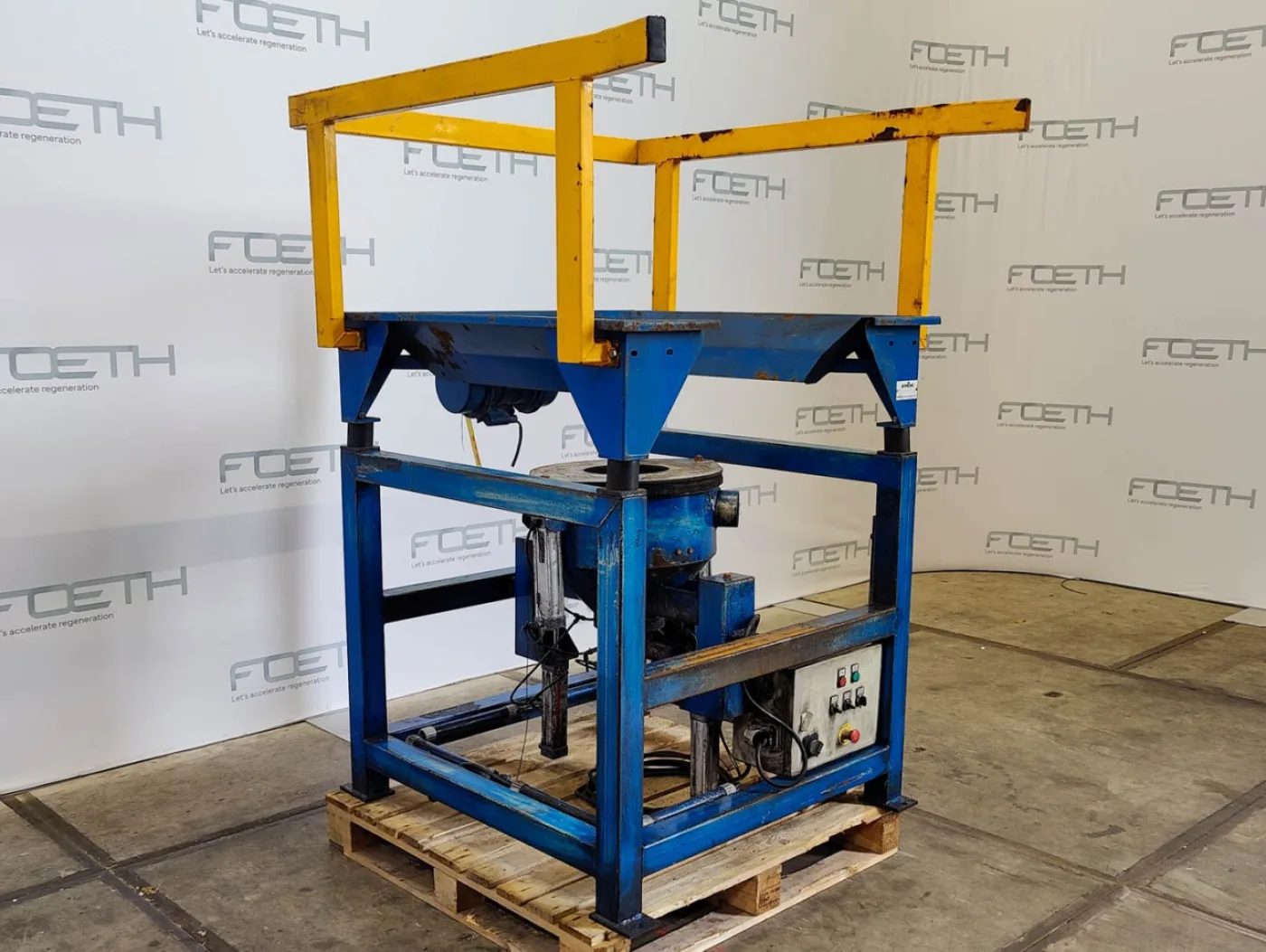 Emde Nassau BE 1600 - Bag dump station - 1